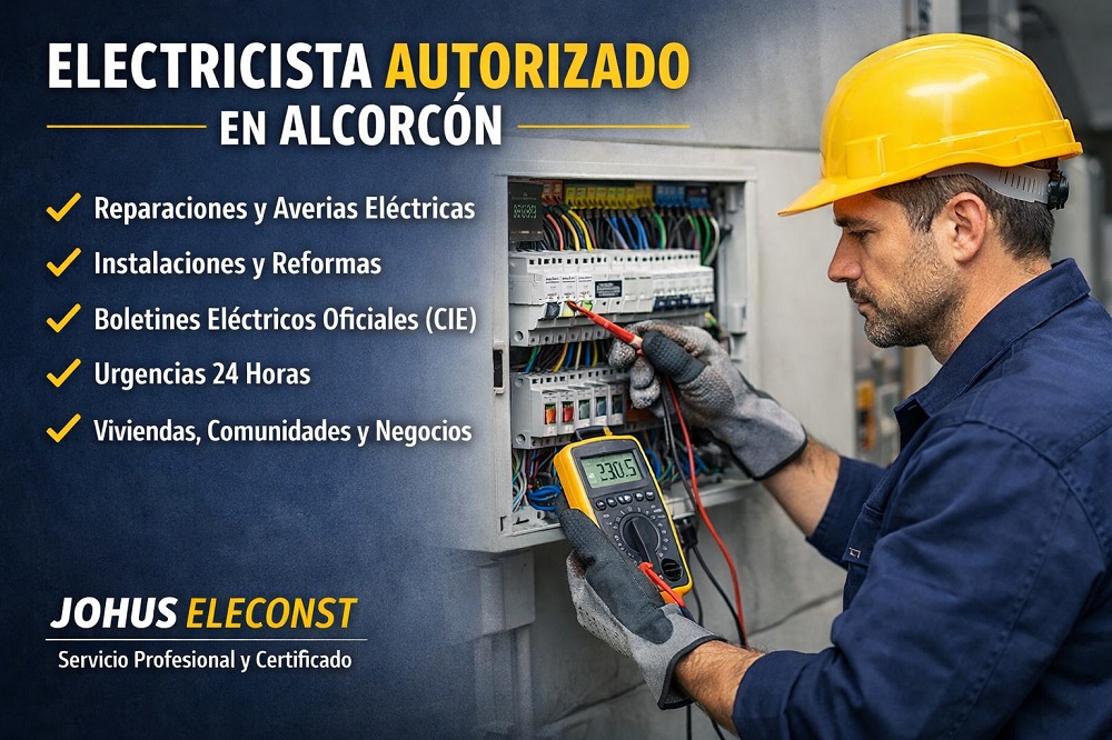 Electricista en Alcorcón Autorizado